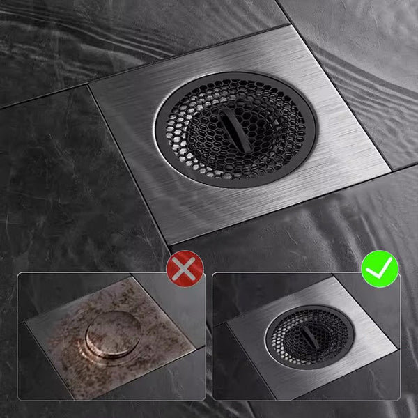 Odvodni filter za pod protiv neprijatnih mirisa od nerđajućeg čelika