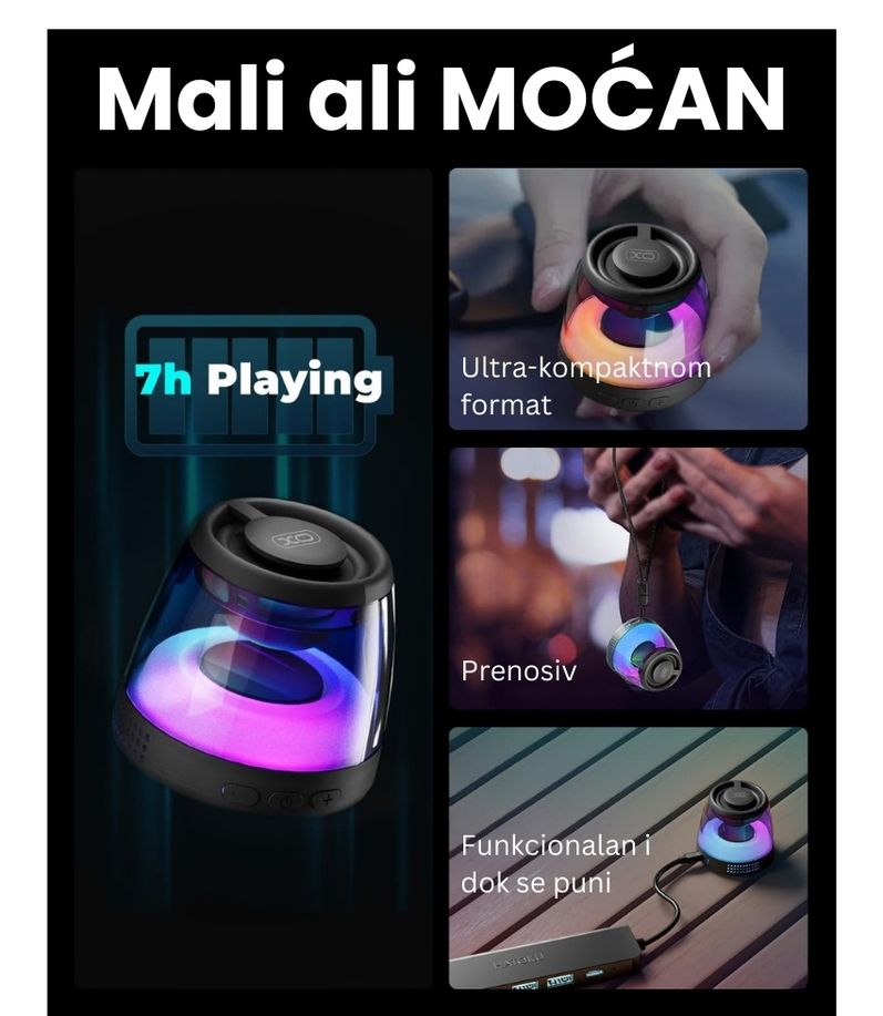 MagBoom – Magnetni Mini Bluetooth Zvučnik