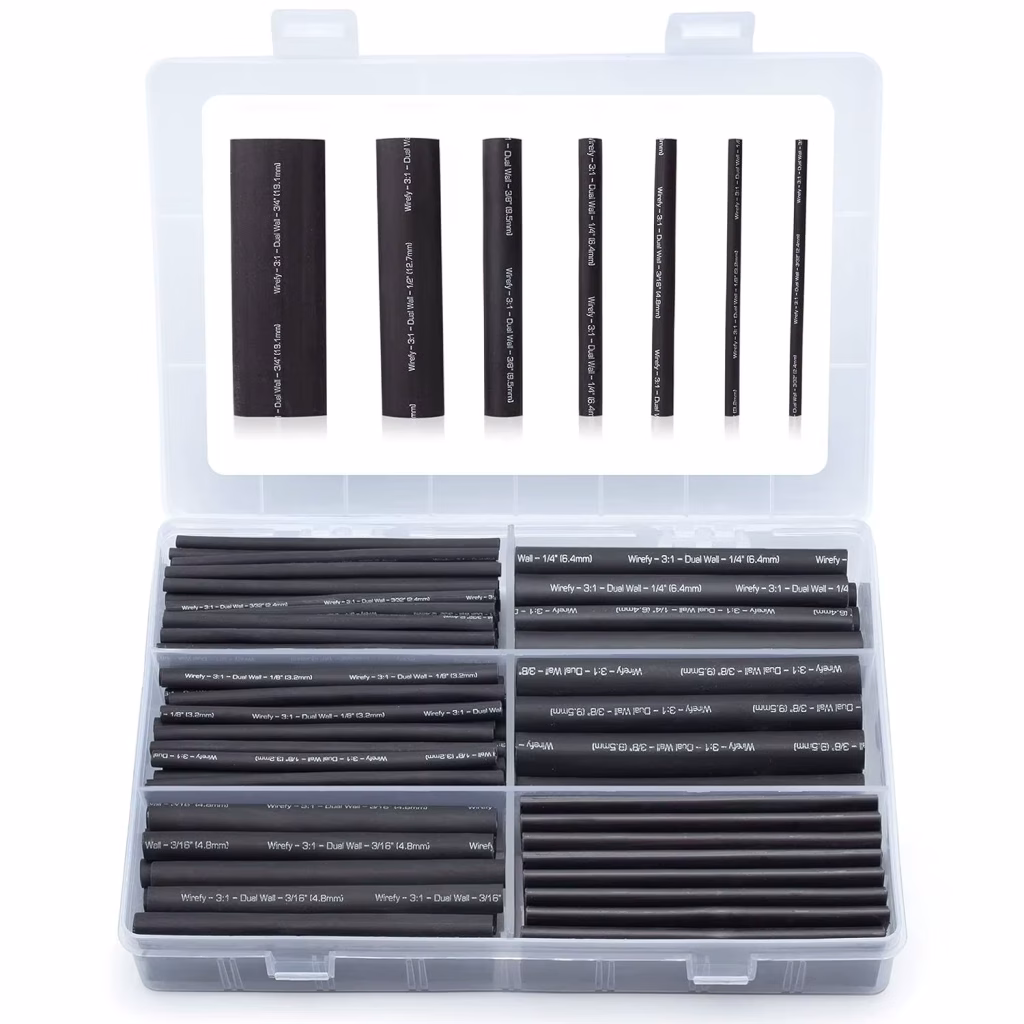 ThermoFix Pro – Set termo-skupljajućih cevi (180 komada)